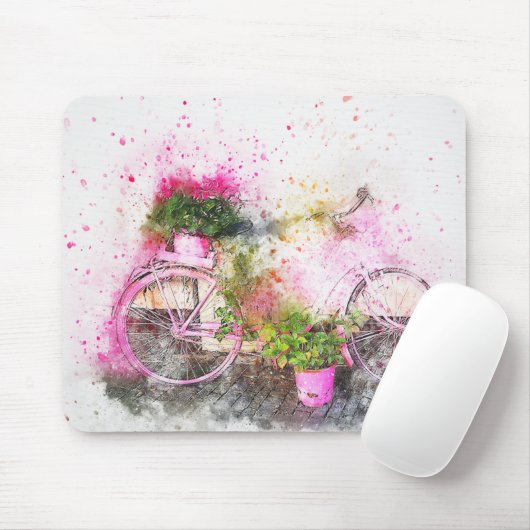 fiets muismat (Met muis)