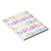 fiets notitieblok (Schuin)