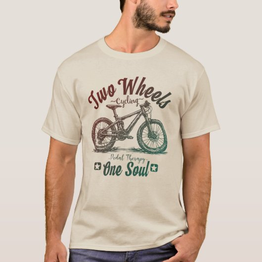 Fiets ontwerp T-shirt Unisex Tee  (Voorkant)