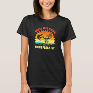 Fiets ontwerp wiel plezier voor wielrenners, mount t-shirt