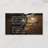 fiets op straatfoto visitekaartje (Voorkant)