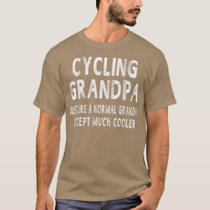 Fiets opa Vaderdag Cadeaus Opa Heren T-shirt