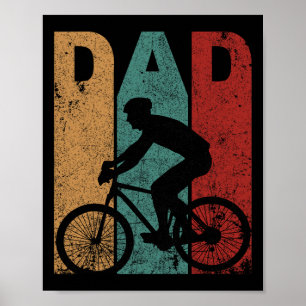 Fiets Papa Fietsen Fietser Papa Vaderdag Gif Poster