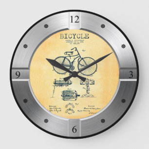 Fiets Patent 444258 ~ P.W. Tillinghast ~ Grote Klok