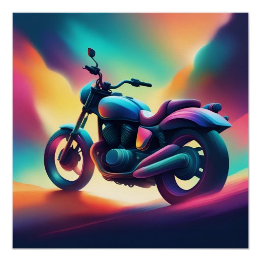 fiets perfect poster (Voorkant)