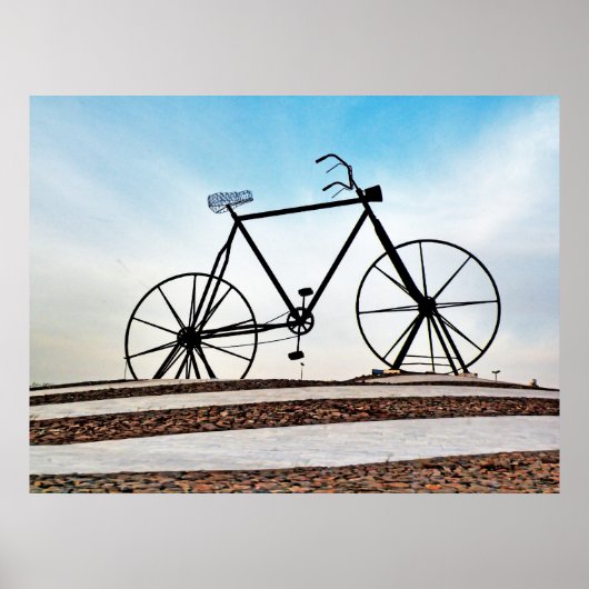fiets poster (Voorkant)