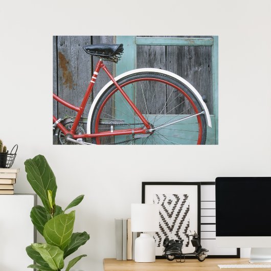 fiets poster (Thuiskantoor)