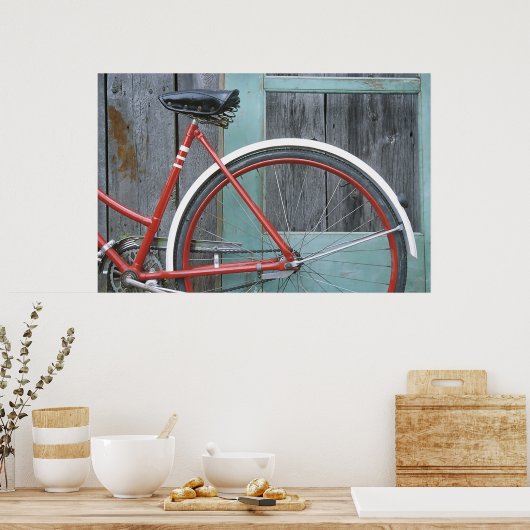 fiets poster (Keuken)