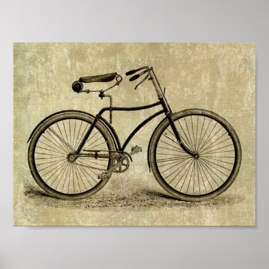  fiets poster (Voorkant)