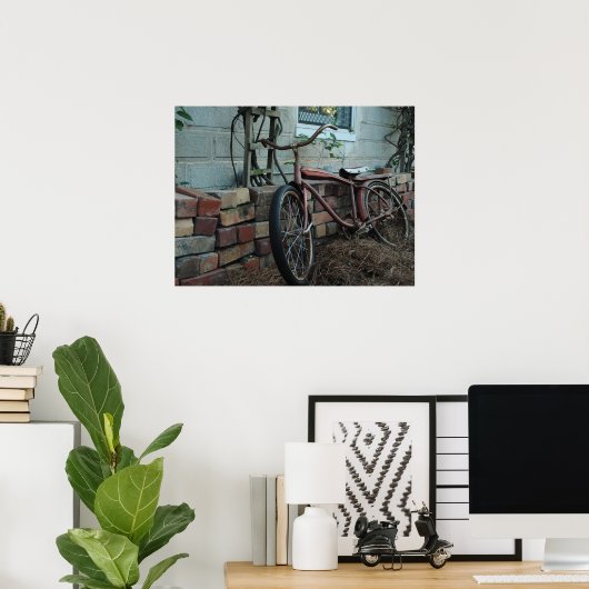  fiets poster (Thuiskantoor)