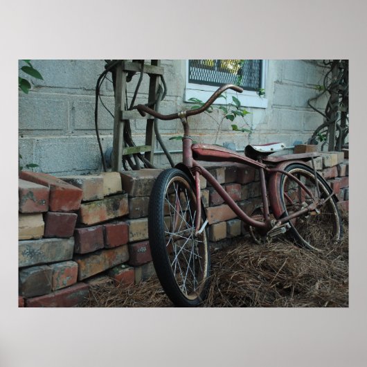 fiets poster (Voorkant)