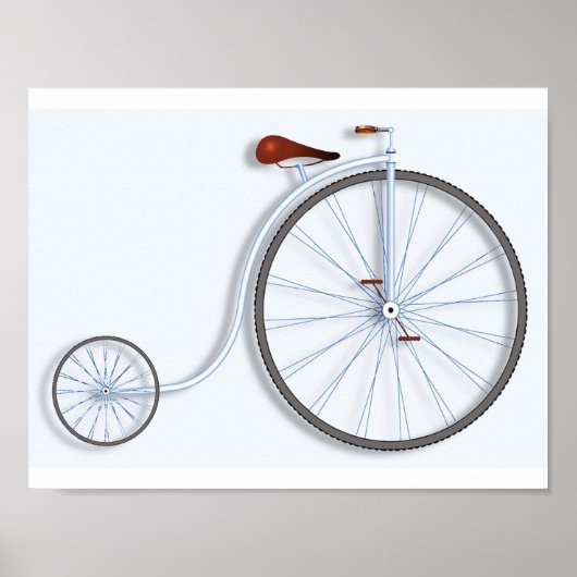  fiets poster (Voorkant)