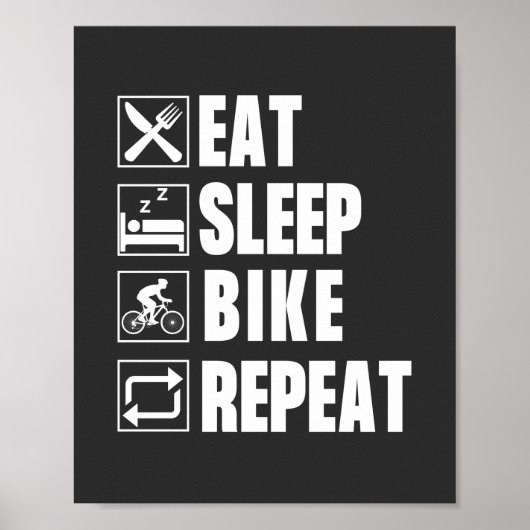 FIETS POSTER (Voorkant)