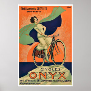 Fiets Poster Onyx Cycles Fietsen Kunst Wielrennen