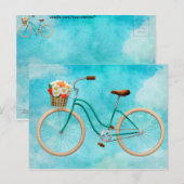 Fiets Postkaart (Voorkant / Achterkant)