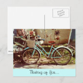  fiets-postkaart briefkaart (Voorkant / Achterkant)