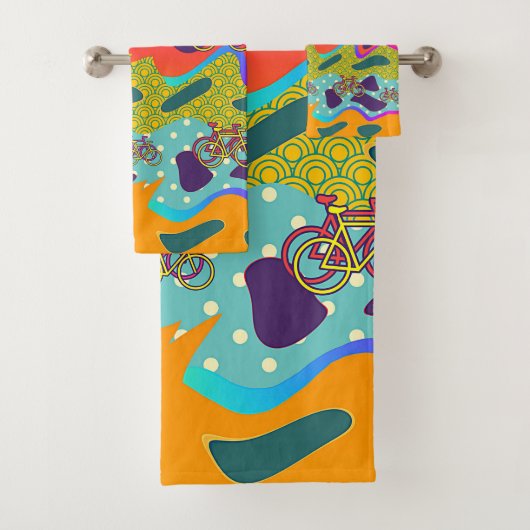 Fiets Pret Nieuwigheid Bad Handdoek (Insitu)