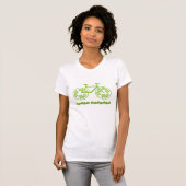 Fiets Recyclen T-shirts (Voorkant volledig)