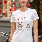 Fiets Ride Love T-shirt