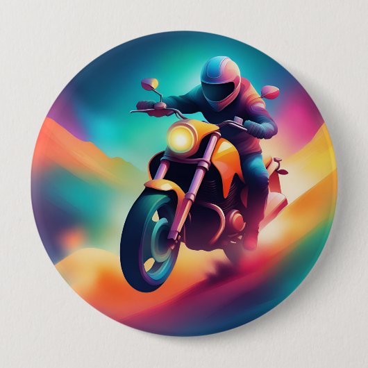 fiets ronde button 4,0 cm (Voorkant)