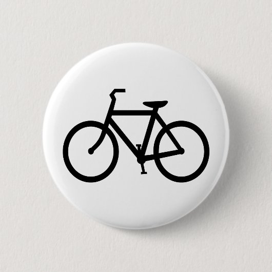 fiets ronde button 5,7 cm (Voorkant)