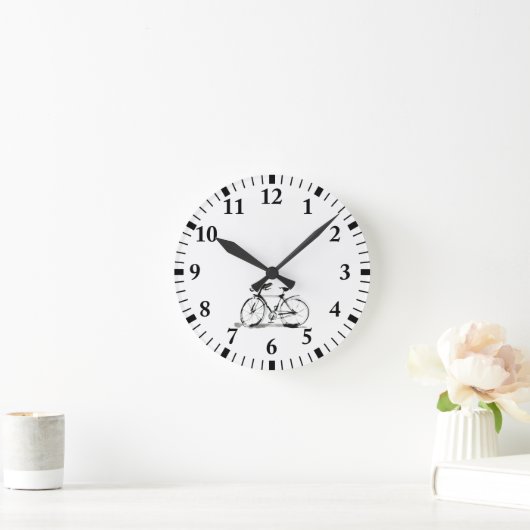 fiets ronde klok (Huis)