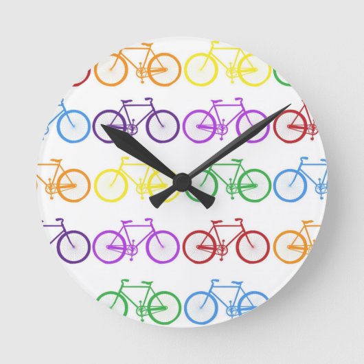 fiets ronde klok (Voorkant)