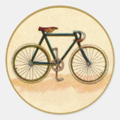  fiets ronde sticker (Voorkant)