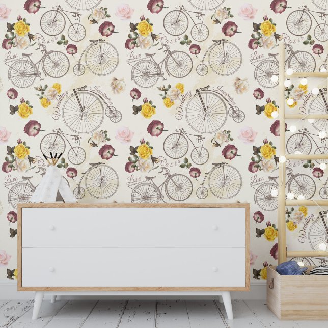  Fiets Roos Liefde Bruiloft Inspiratie Behang (Creator heeft geüpload)