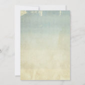  fiets Rustic Barn Wedding Invitations Kaart (Achterkant)