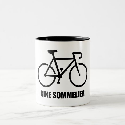 Fiets Sommelier Tweekleurige Koffiemok (Center)