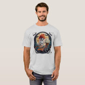 Fiets spook t-shirt (Voorkant volledig)