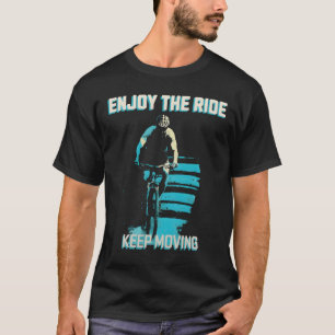 Fiets Sport Citaten vriend T-shirt