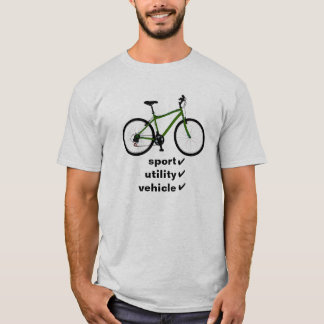 fiets: sportvoertuig t-shirt