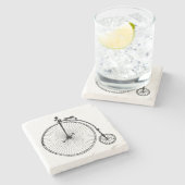  fiets stenen onderzetter (Zijkant)