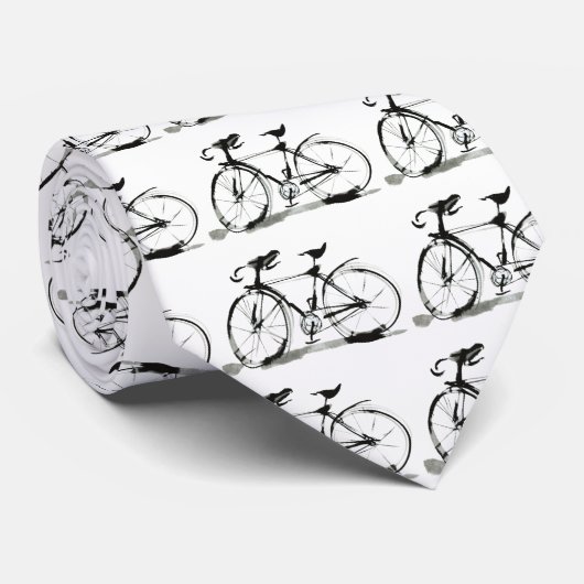 fiets stropdas (Opgerold)