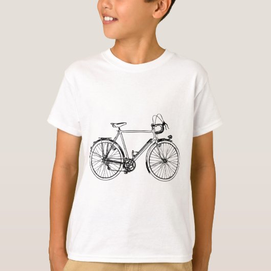  fiets t-shirt (Voorkant)