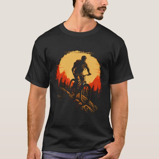 fiets t-shirt (Voorkant)