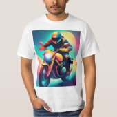 fiets t-shirt (Voorkant)