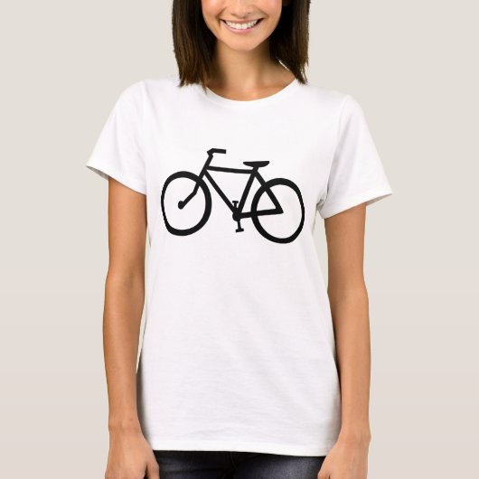 fiets t-shirt (Voorkant)