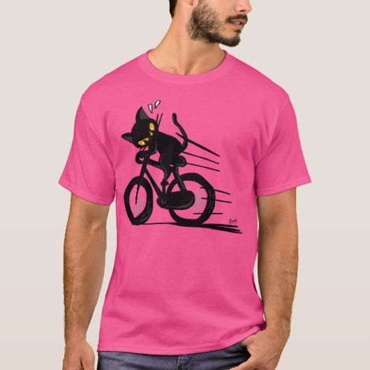 fiets t-shirt (Voorkant)