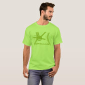 fiets t-shirt (Voorkant volledig)