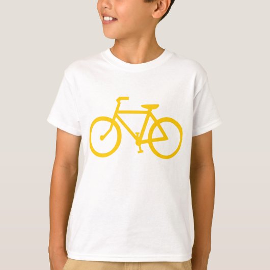 fiets t-shirt (Voorkant)