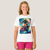 fiets t-shirt (Voorkant volledig)