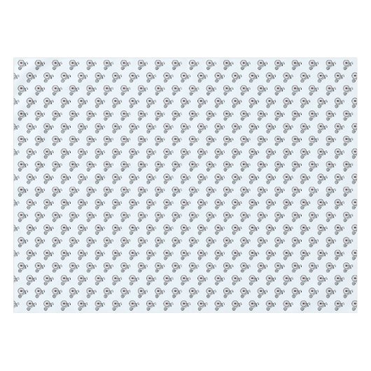 fiets tafelkleed (Voorkant (Horizontaal))