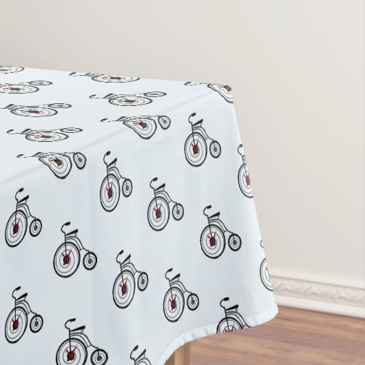fiets tafelkleed (Voorbeeld)