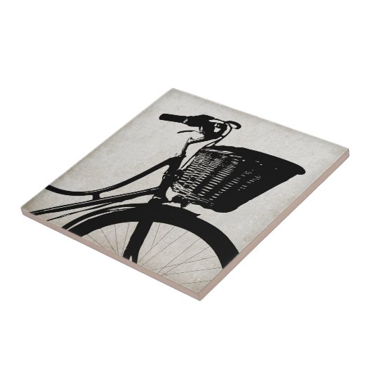  fiets tegeltje (Zijkant)