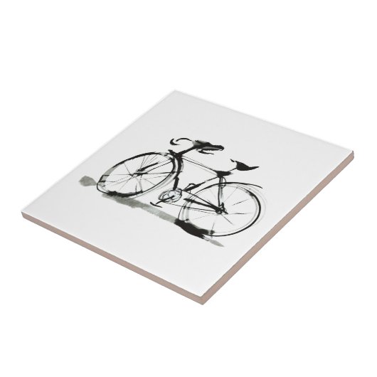 fiets tegeltje (Zijkant)