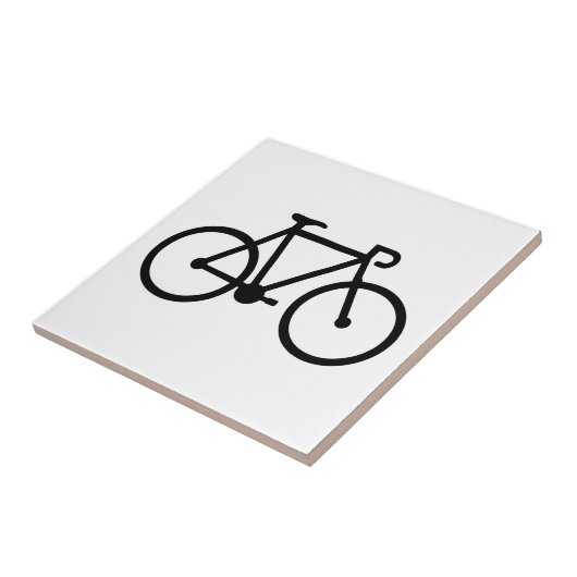 fiets tegeltje (Zijkant)