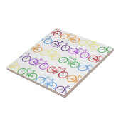 fiets tegeltje (Zijkant)